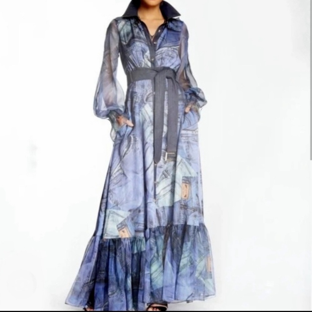 Woman long dress